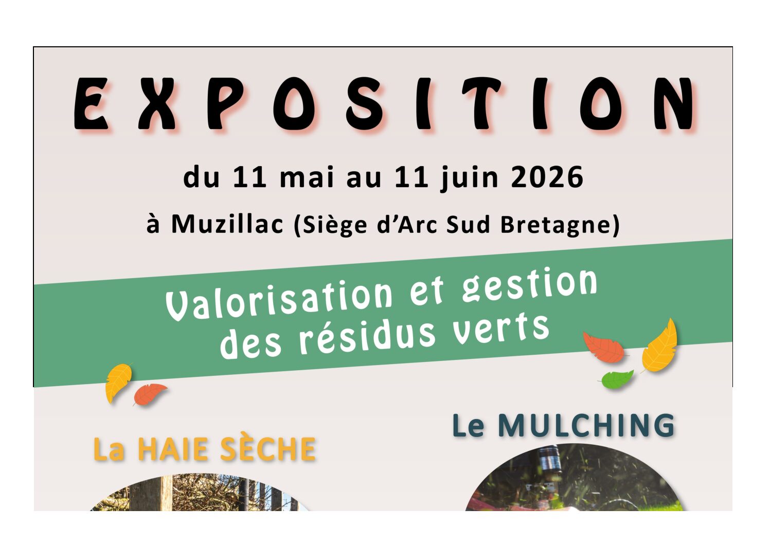 Exposition valorisation des résidus verts