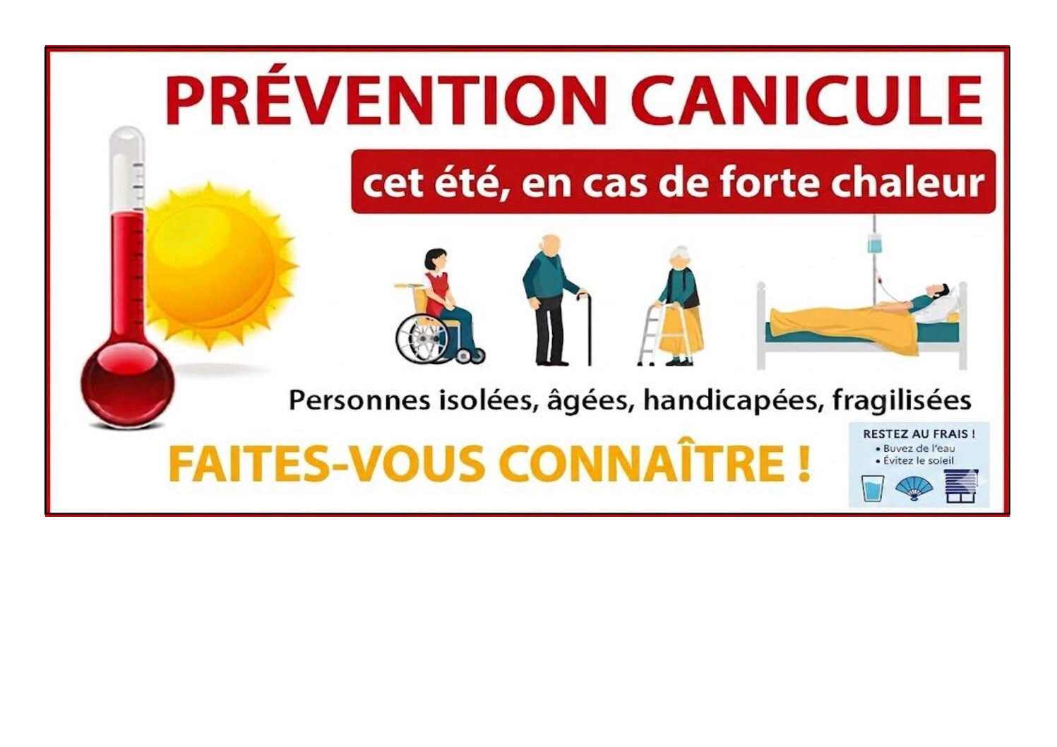Canicule et Personnes isolées
