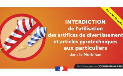 Arrêté interdiction d’utilisation des artifices de divertissement