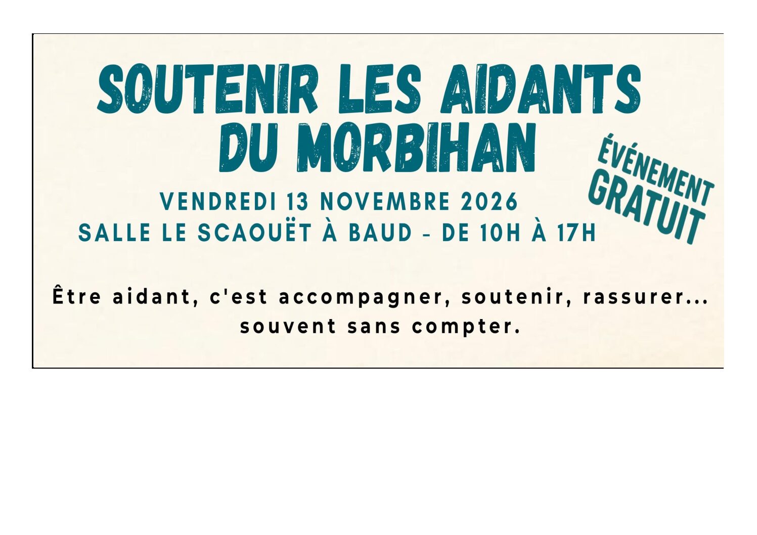 Soutenir les aidants du Morbihan